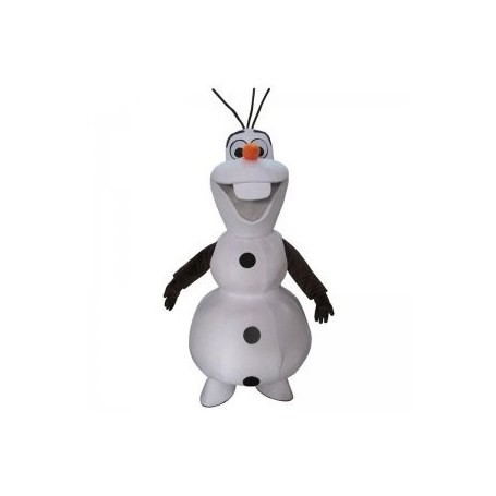 Mascotte bonhomme de neige Olaf