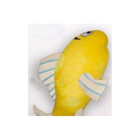 Mascotte poisson jaune