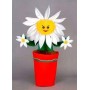 Mascotte pot de fleur